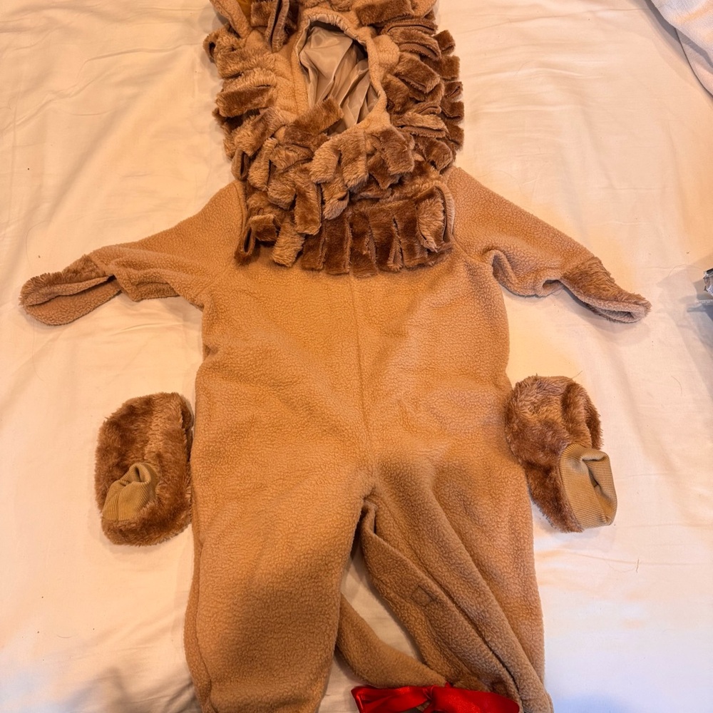Adorable Tan Lion Kids One Piece
